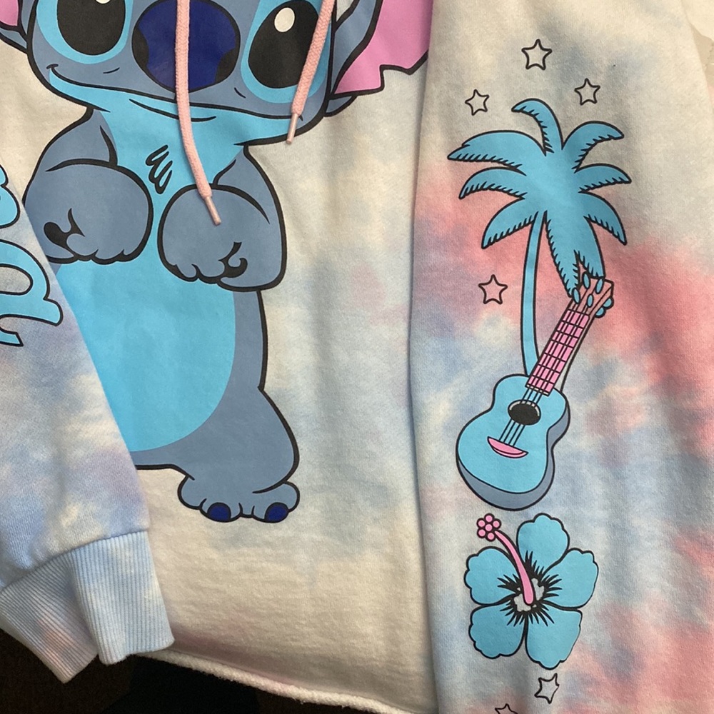 Plus size Tie die sweater - Picture 3 of 5